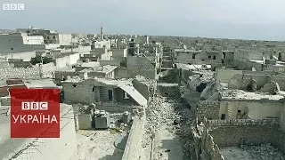 Руїни Алеппо з повітря: наслідки тривалих боїв
