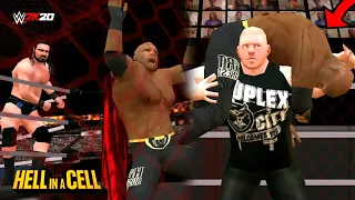 WWE 2K20 ANDROID Drew McIntyre vs Bobby Lashley HIAC match Hell in a Cell 2021 Highlights SVR11 PSP