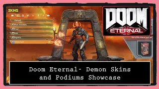 DOOM Eternal- Demon Skin & Podium Showcase