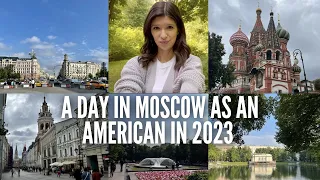 VLOG: A Day in Moscow as an American in 2023 | Grocery Shopping, Metro, Exploring