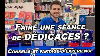 DÉDICACES ? Faire une séance, trouver les lieux, combien vendre de romans, la part des magasins, etc