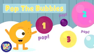 Poppin Bubbles Song | Counting to 10 | Lalaland Kids