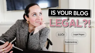 My Biggest Legal Secret for New Bloggers 🤫 | All About The Legal Side of Blogging