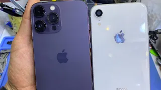 شرح جميع الخطوات تحويل ايفون ايكس ار الي ايفو 14 برو iphone Xr To iphone 14 Pro 💯📱✅ ايمن عمر