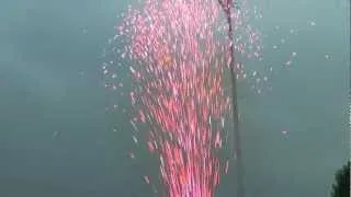 New-Art Pyro Indoor Fireworks Demo(3) ---6s 10m red fountain