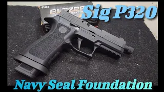 Sig Sauer P320 Navy Seal Foundation! Affordable X5 LEGION!