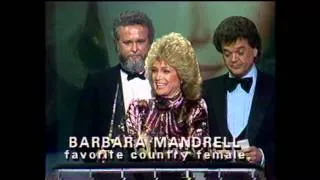 Barbara Mandrell Wins Country Female - AMA 1984