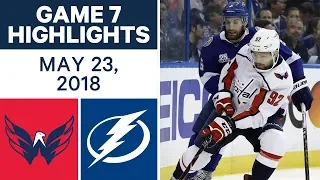 NHL Highlights | Capitals vs. Lightning, Game 7 - May 23, 2018