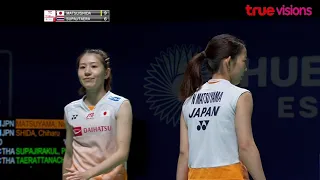 ไฮไลท์แบดมินตัน BWF World Championship 2021 รอบ 16 คู่สุดท้าย : พุธิตา/ทรัพย์สิรี พบ นามิ/ชิฮารุ