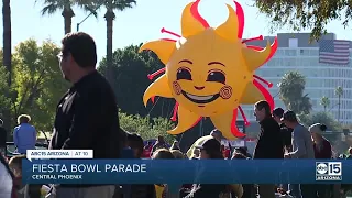 Community celebrates Fiesta Bowl Parade in Phoenix