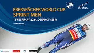 RELIVE - Sprint Men | EBERSPÄCHER Luge World Cup - Oberhof (GER)
