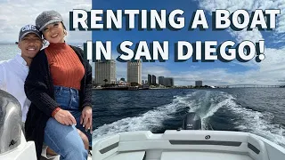 RENTING A BOAT IN SAN DIEGO, CALIFORNIA!!! 🚤 🌊