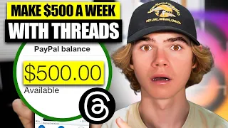 THREADS APP Is Making Me $500/Week! (Method Tutorial)