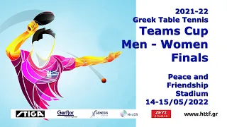 2021-22 Greek Table Tennis Teams Cup Men-Women 14-15/05/2022