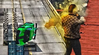 POGODIO SAM GA BAZUKOM ! Grand Theft Auto V - Lude Trke w/Cale