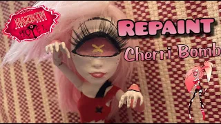 Repaint! Cherri Bomb Custom Art Doll- Hazbin Hotel
