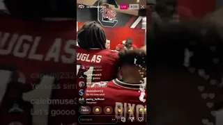 South Carolina Gamecocks celebrate big win against #15 Auburn