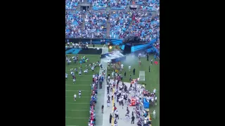 2015! CAROLINA PANTHERS HOME OPENER ENTRANCE!!!!