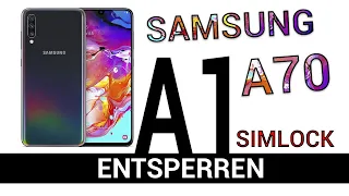 Samsung A70 von A1 Simsperre aufheben, Samsung A70 A1 Simlock entsperren.