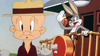 Looney Tunes | The Unruly Hare | Bugs Bunny & Elmer Fudd | 1945 | Classic Cartoon