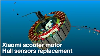 Xiaomi Scooter hall sensor replacement hub motor grinding sound