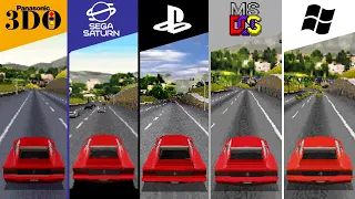 The Need for Speed (1994) 3DO vs DOS vs PC vs PS1 vs Sega Saturn (Which One is Better!)