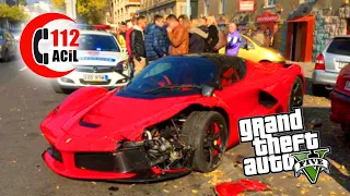 GTA 5 GERÇEK HAYAT !!! - FERRARİ PERTE ÇIKTI ! ( Fehmi Yoğun Bakımda ) #18