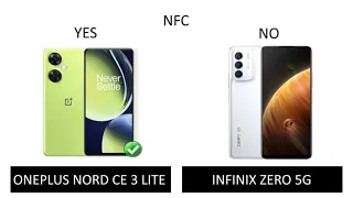 Oneplus Nord CE 3 Lite VS  Infinix Zero 5G Mobile Comparison