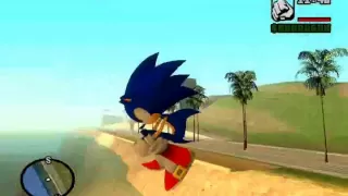 GTA SA - Sonic The Hedgehog - MOD - New Animations