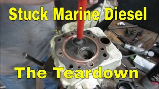 Can It Be Saved? Junked Marine Diesel PT 2