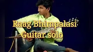 Ja ja re apne mandirva | Raag Bhimpalasi | classical solo on Guitar