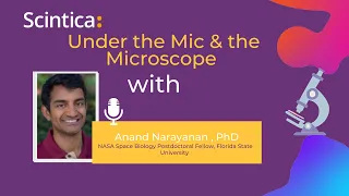 Get to Know Dr. Anand Narayanan NASA Space Biology Postdoctoral Fellow