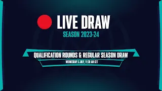 2023-24 Qualification Rounds and Regular Season Draw | Basketball Champions League