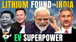 Lithium Found in Jammu & Kashmir worth ₹34 Trillion | India Next EV Superpower?