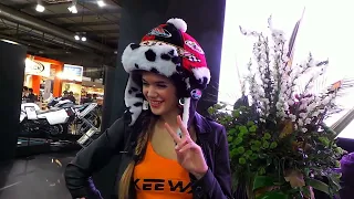 Beautiful Models Motorcycle Show EICMA Hot Girls & Bikes