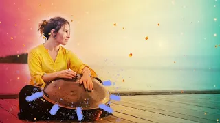 432Hz 》SLOW HANG DRUM MUSIC 》Pure Positive Vibes 》Calm Music for Yoga and Meditation