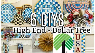 🎀6 DOLLAR TREE DIY HIGH END DECOR🎀Mackenzie Child's I Love Summer ep 9 Olivia's Romantic Home DIY