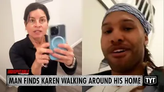 WATCH: Karen Waltzes Into Black Neighbor's Home, Threatens To Call Cops