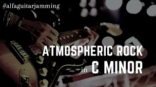 C minor Atmospheric Rock : Guitar Jamming Track