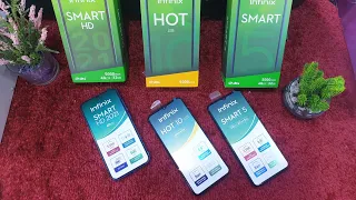 Infinix Smart HD 2021 Vs Smart 5 Vs Hot 10 Lite Unboxing