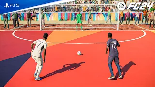 FIFA 24 VOLTA - Real Madrid vs PSG | Penalty shootout | PS5™ [4K60]