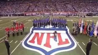 Kelly Clarkson National Anthem Super Bowl 2012