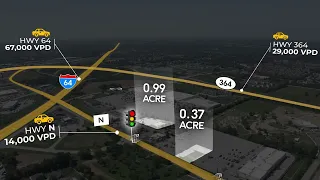 Prime Retail & Drive Thru Development Opportunity | 0.99 & 0.37 Acre Parcels For Sale or Lease