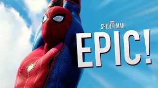 Spider-Man PS4 Epic Swinging Montage + Stunts!