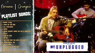 NIRVANA | MTV UNPLUGGED FULL SONGS 🔁 (NO ADS)