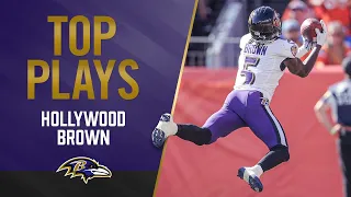 Hollywood Brown’s Top Plays At the Bye | Baltimore Ravens