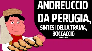 Decameron Boccaccio Andreuccio da Perugia sintesi della trama