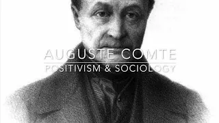 Auguste Comte Positivism, Sociology, Philosophy, and the Religion of Humanity