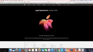 Apple Special Event: Keynote October 2016- LIVE!!!!!