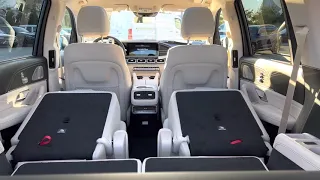 2022 Mercedes GLS450 Power Folding Third Row and Second Row Seats